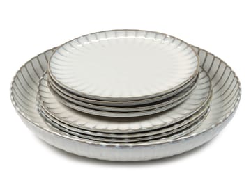 Inku dinner set 9 delar - White - Serax