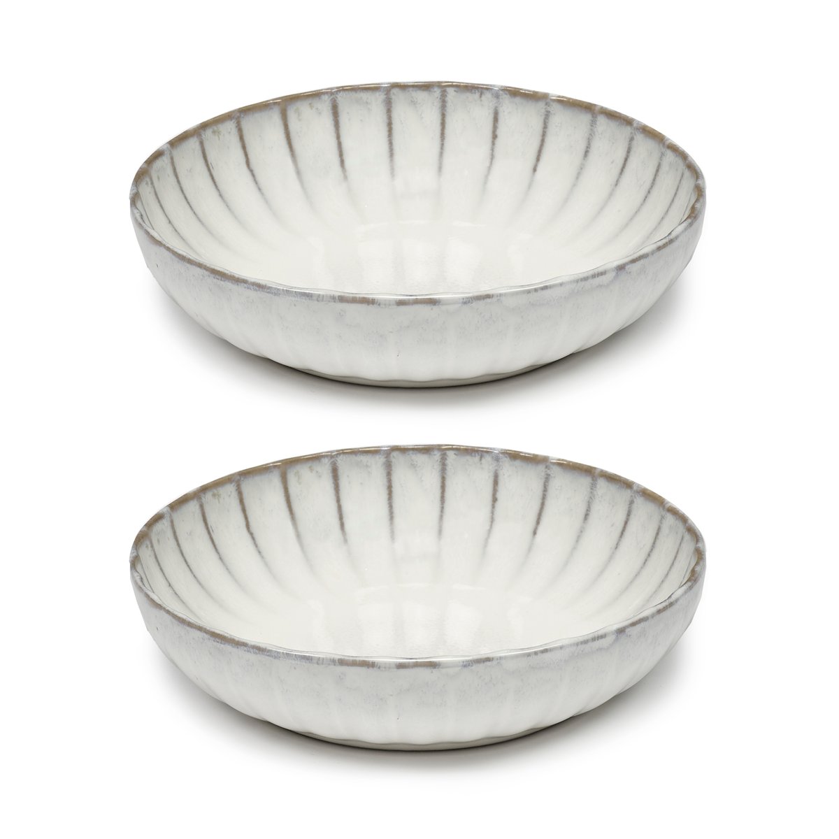 Serax Inku high tallrik XS 16 cm 2-pack White | Skandinavisk Design | Djupa tallrikar | Vit