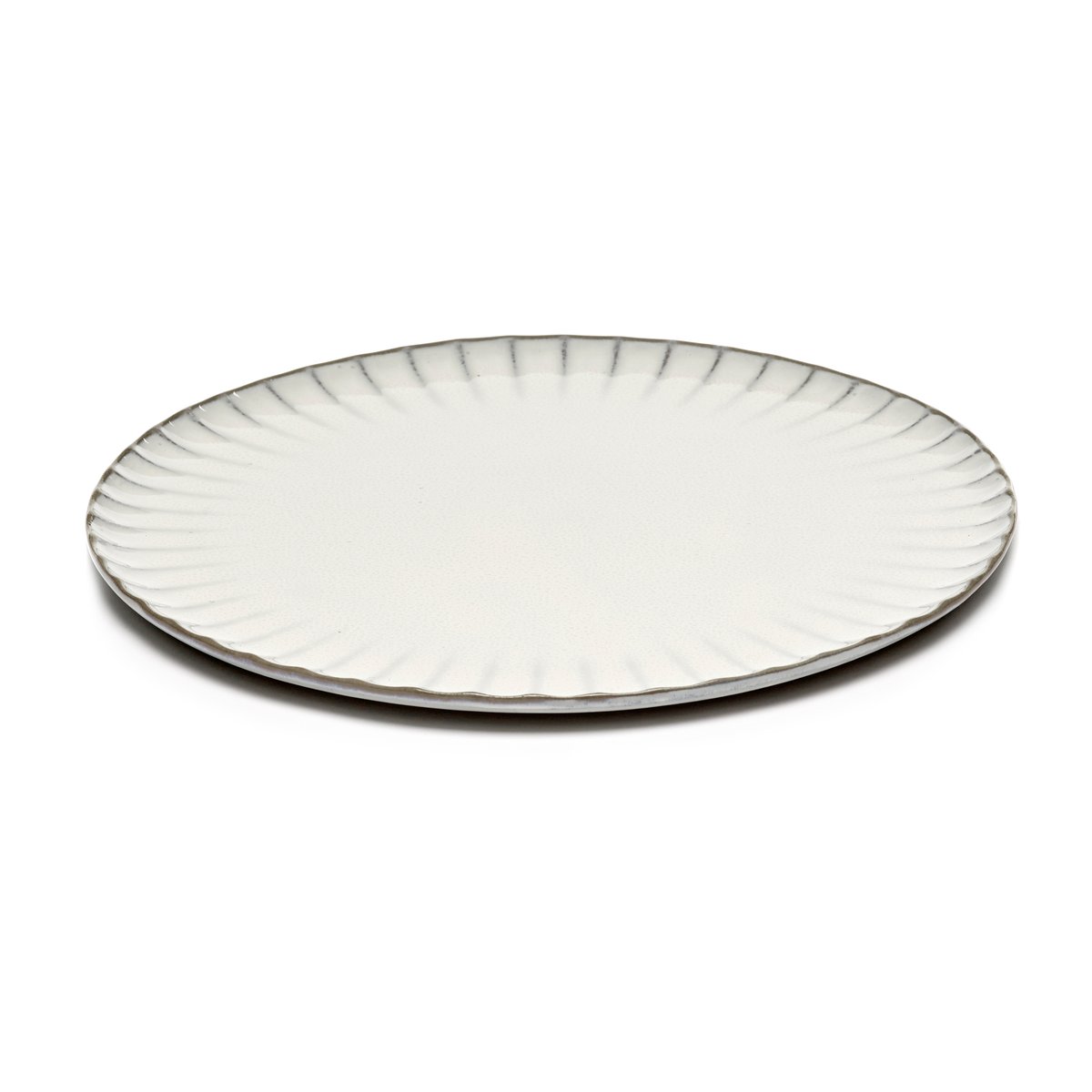 Serax Inku tallrik XL 27 cm White | Skandinavisk Design | Mattallrikar | Vit