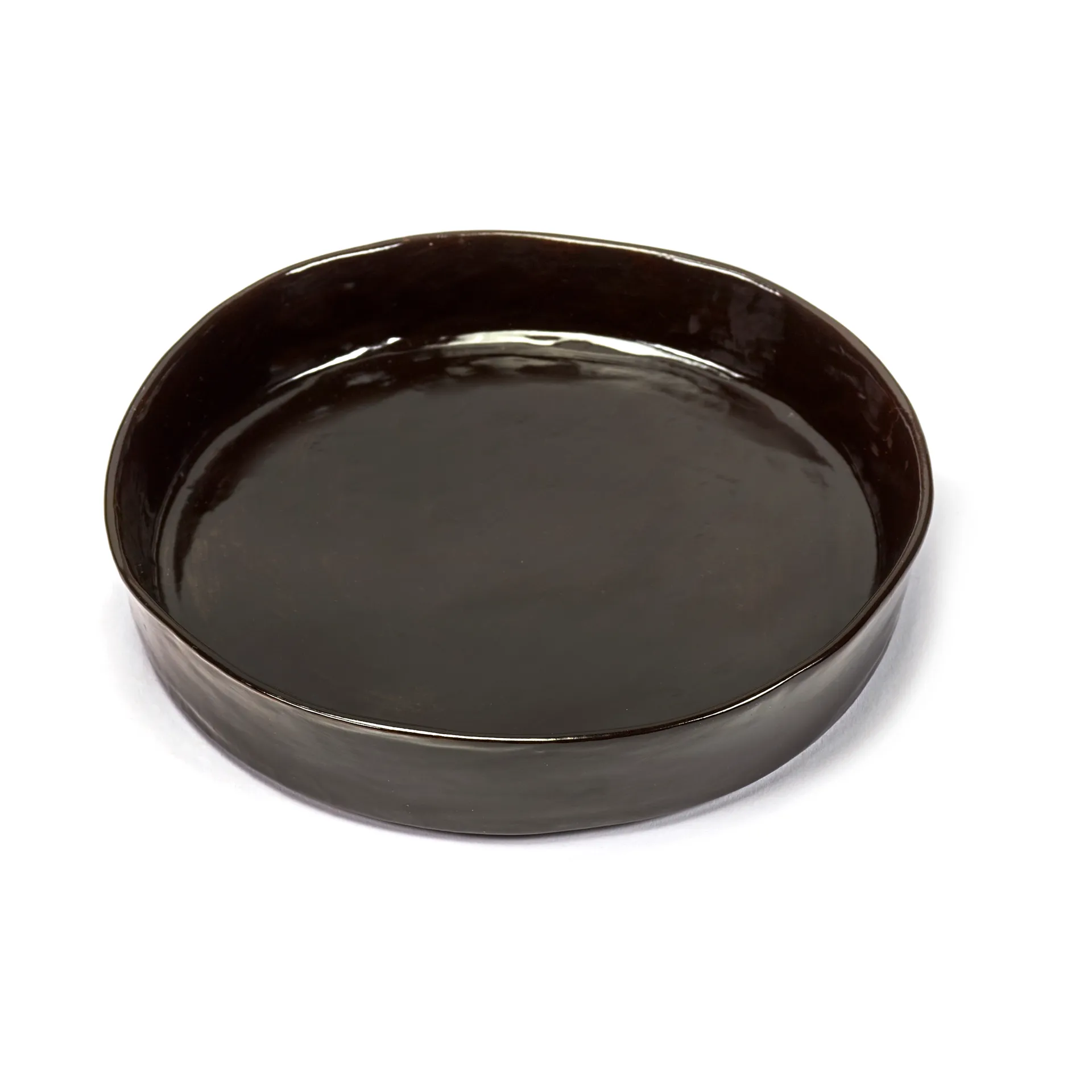 La Mère djup tallrik M Ø23 cm 2-pack, Dark brown Serax