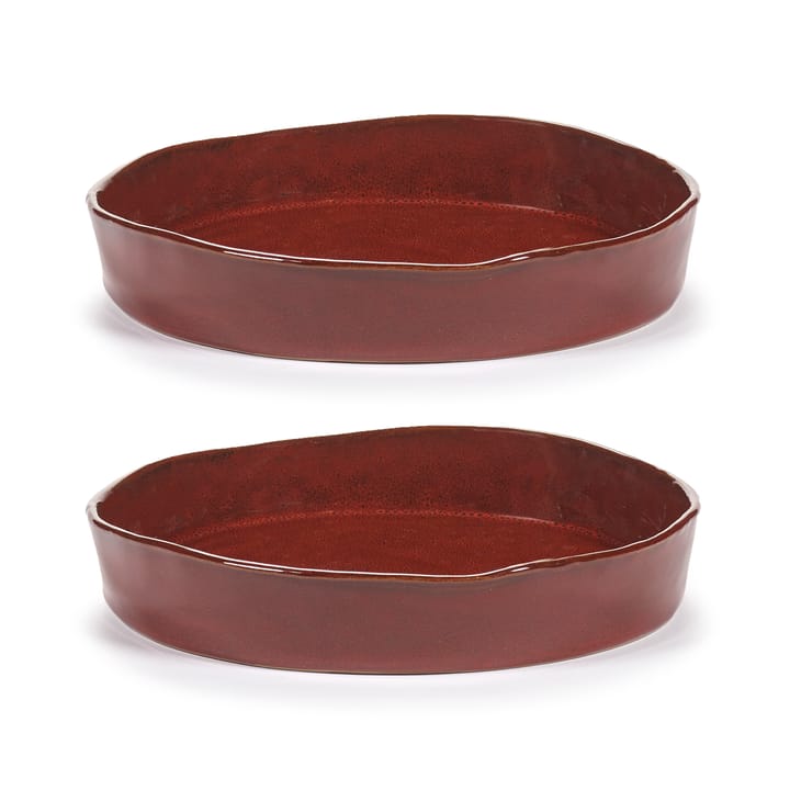 La Mère djup tallrik M Ø23 cm 2-pack - Venetian red - Serax