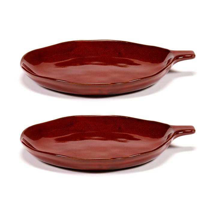 La Mère fat med handtag Ø17 cm 2-pack - Venetian red - Serax