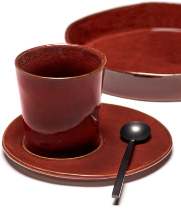La Mère fat till kaffekopp Ø14,5 cm 2-pack - Venetian red - Serax