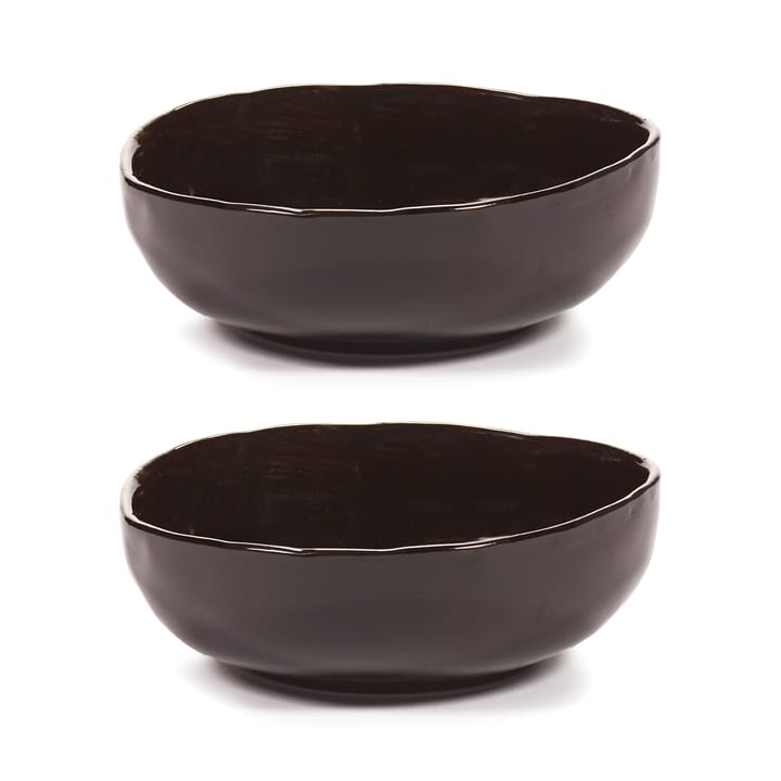 La Mère skål S Ø11,5 cm 2-pack - Dark brown - Serax