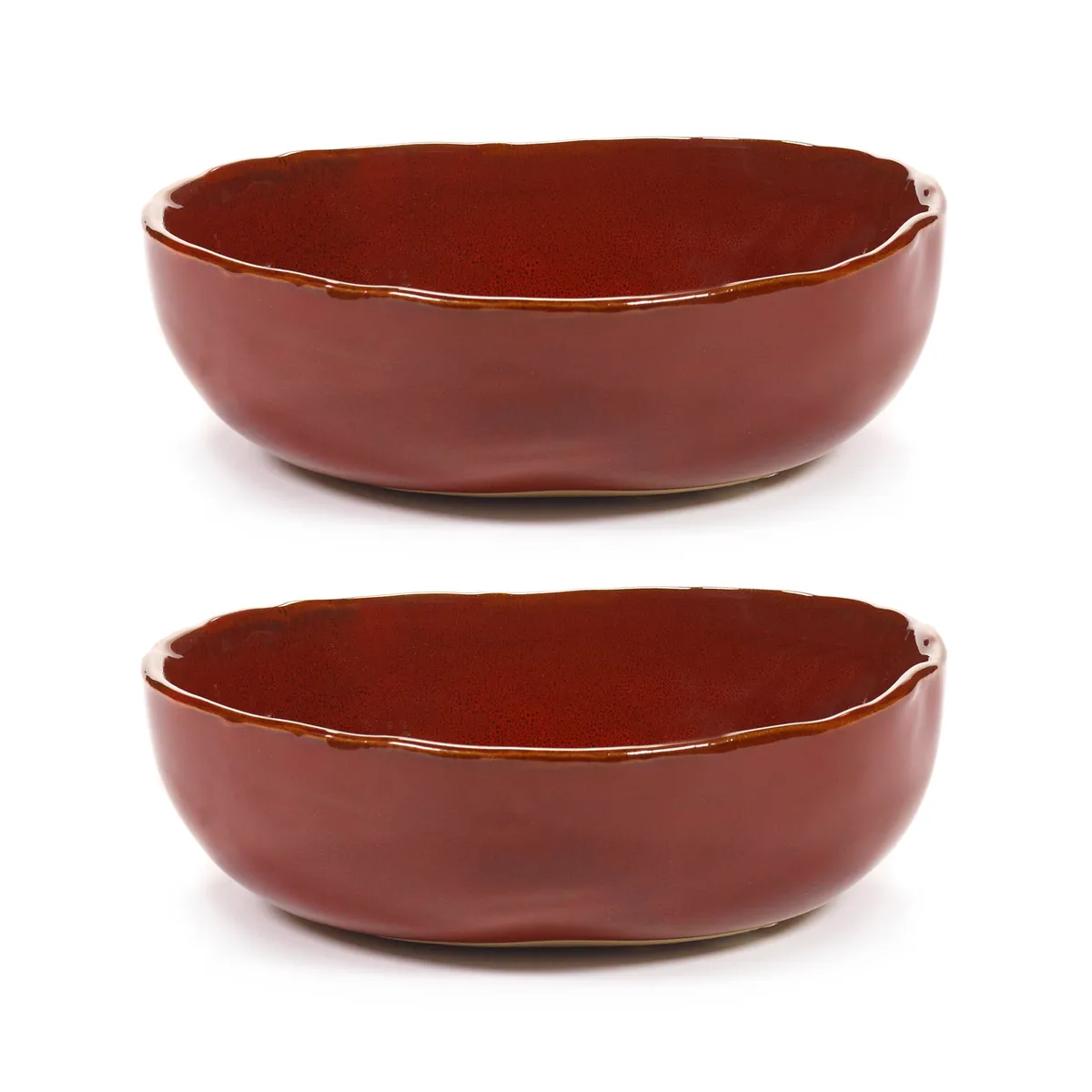 Serax La Mère skål S Ø11,5 cm 2-pack Venetian red