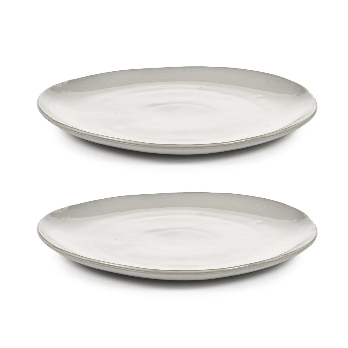 Serax La Mère tallrik XL Ø27 cm 2-pack Off white