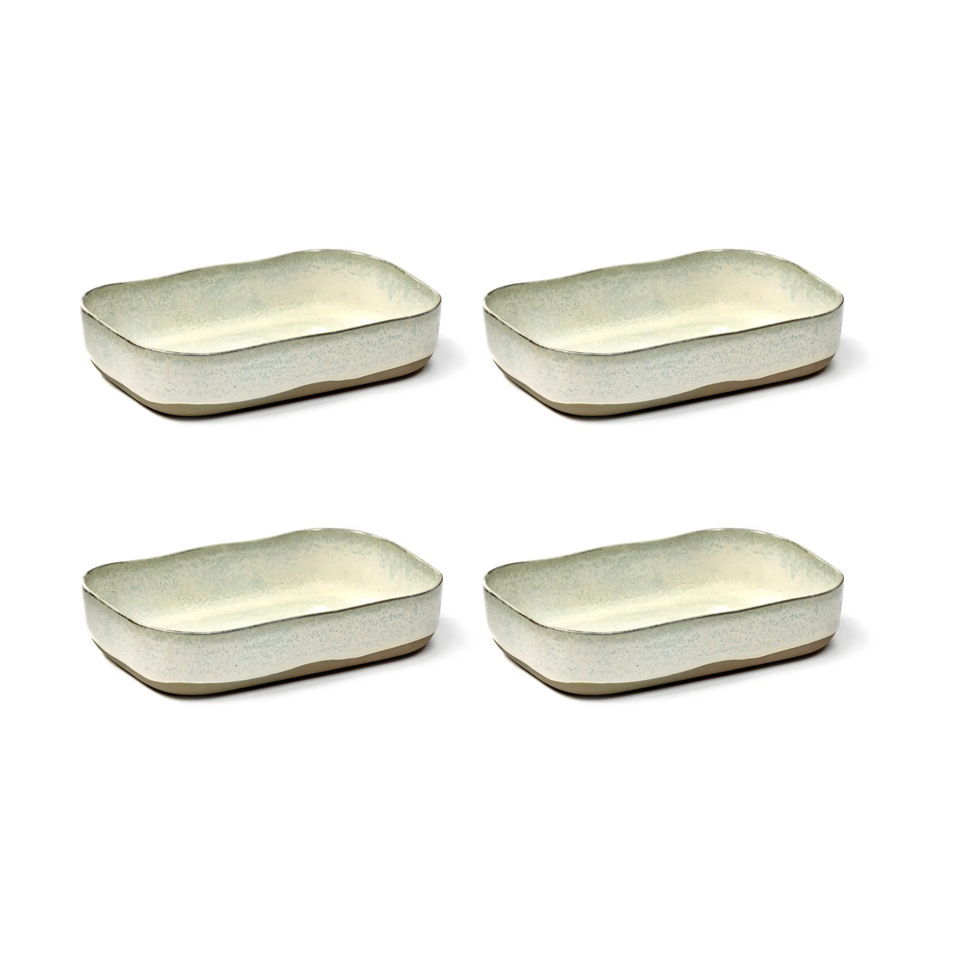 La Nouvelle Table extra djupt fat No5 L 4-pack, White Serax
