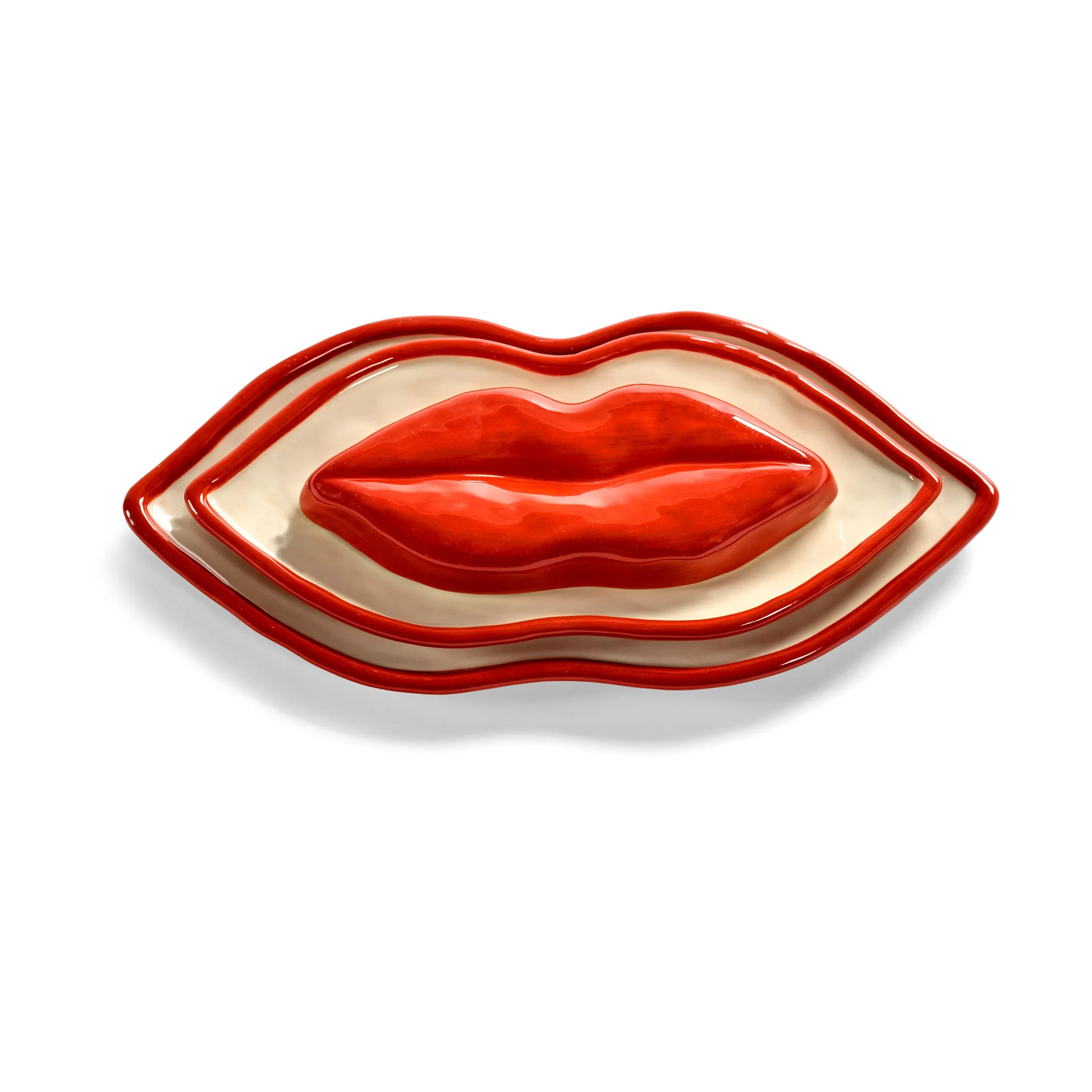 Les Objets Mouleversants bricka S, Red Serax