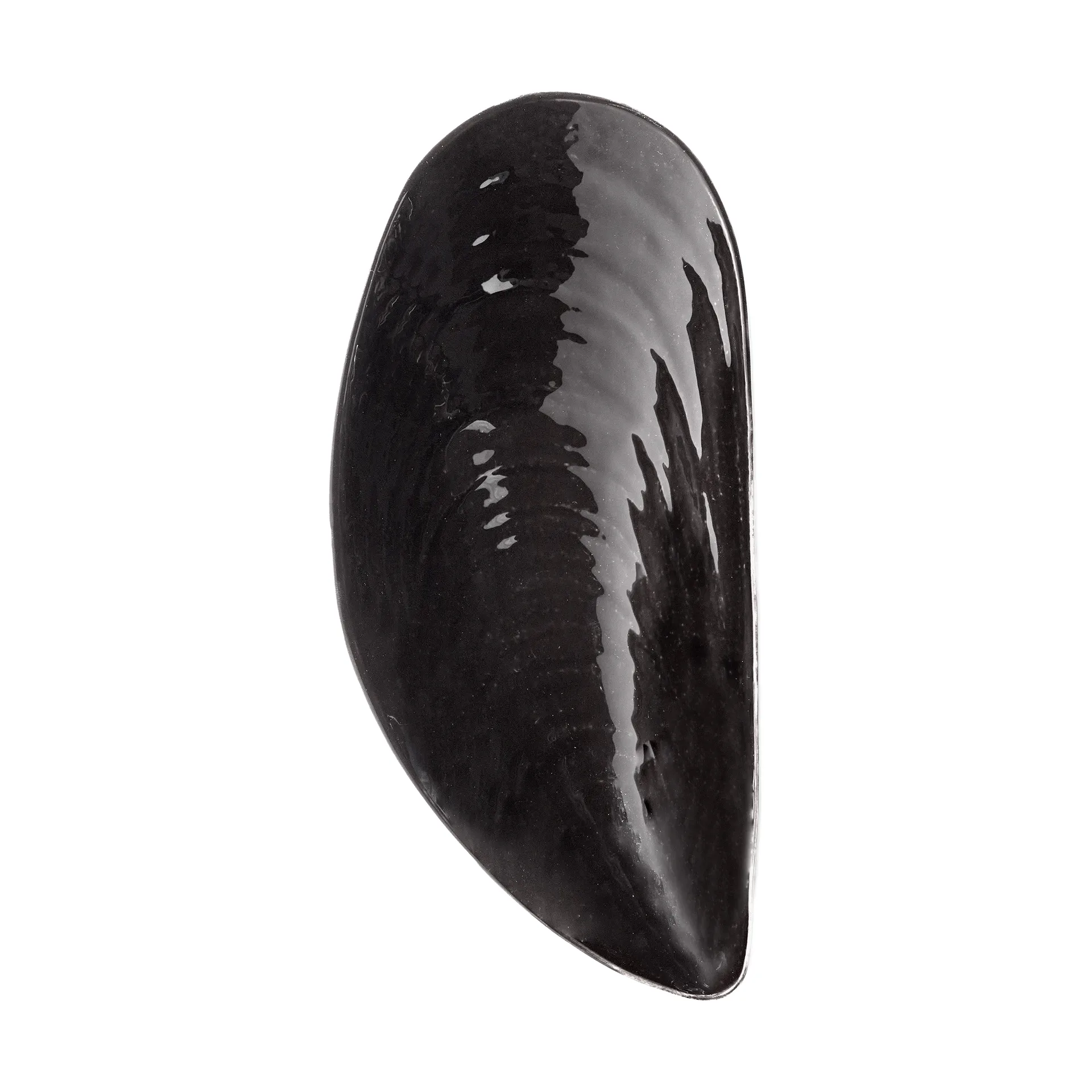 Les Objets Mouleversants Marcel skål M 14x30,5 cm, Black Serax