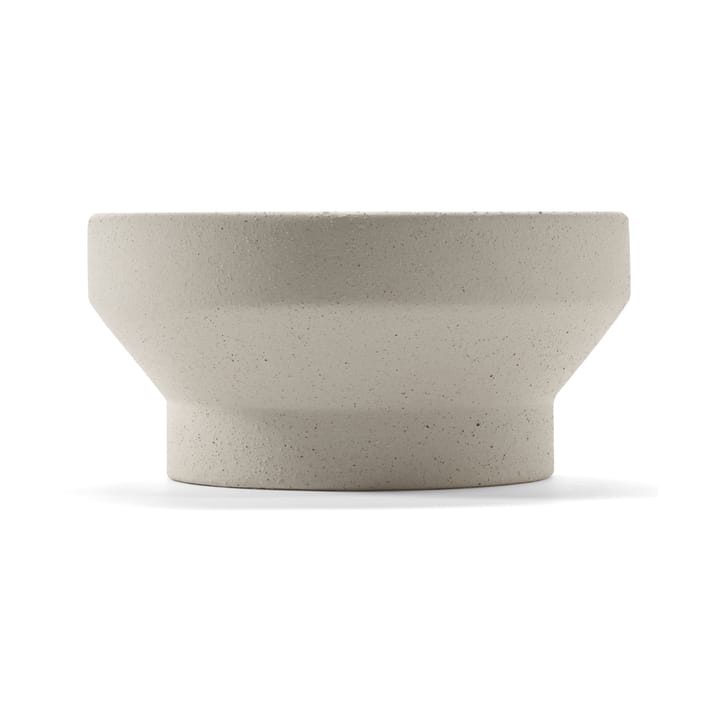 Mira vas/tårtfat L, Beige Serax