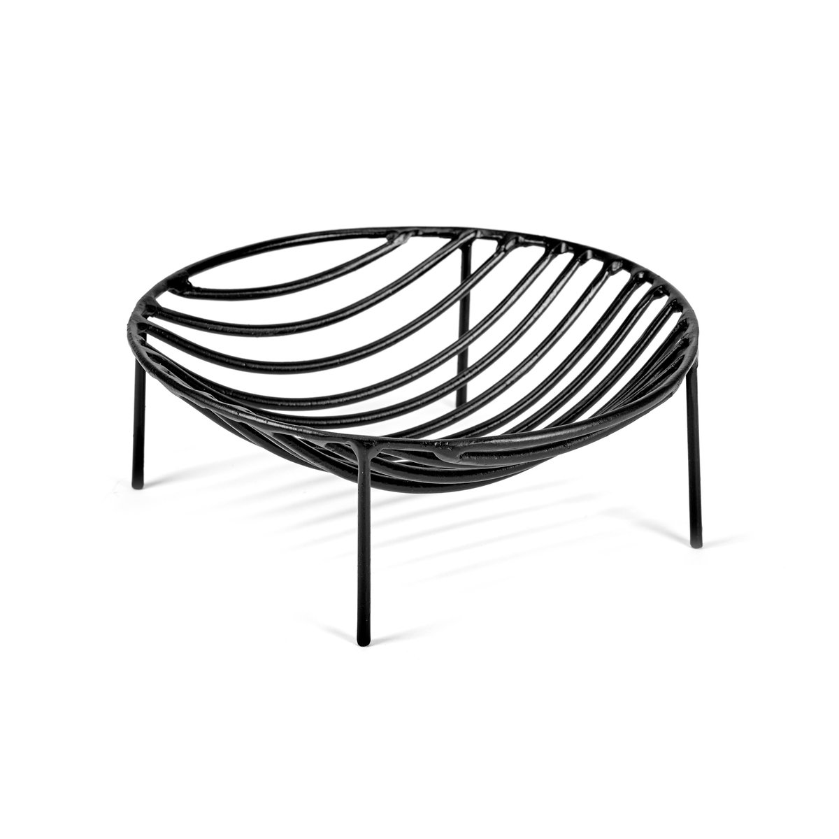 Serax Nana fruktfat 20 cm Svart | Skandinavisk Design | Fruktskålar | Svart