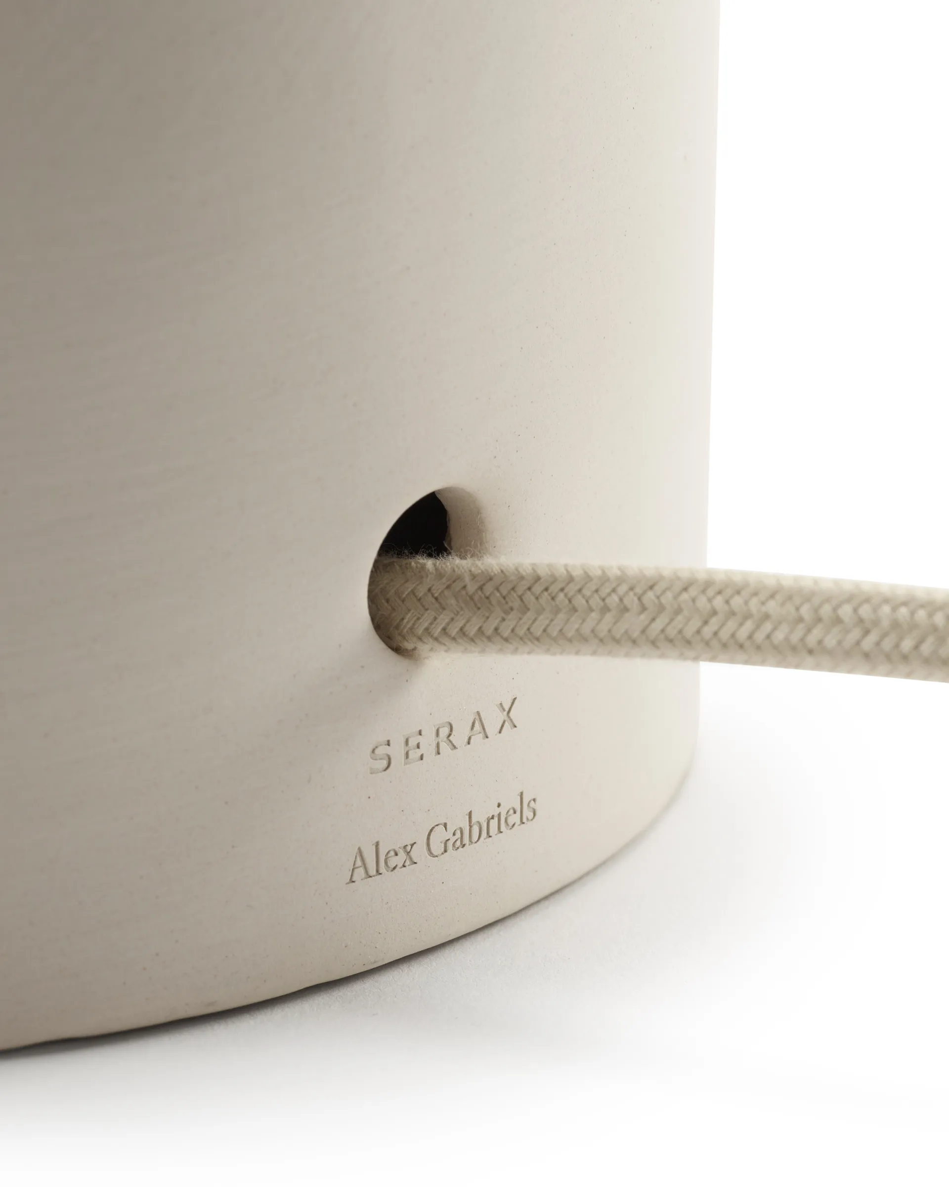 Nash bordslampa, Beige Serax