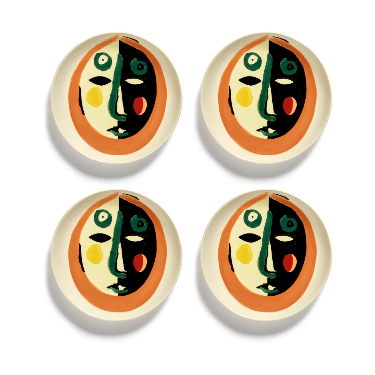 Serax Ottolenghi Feast tallrik XS Ø16 cm 4-pack Face nr 1