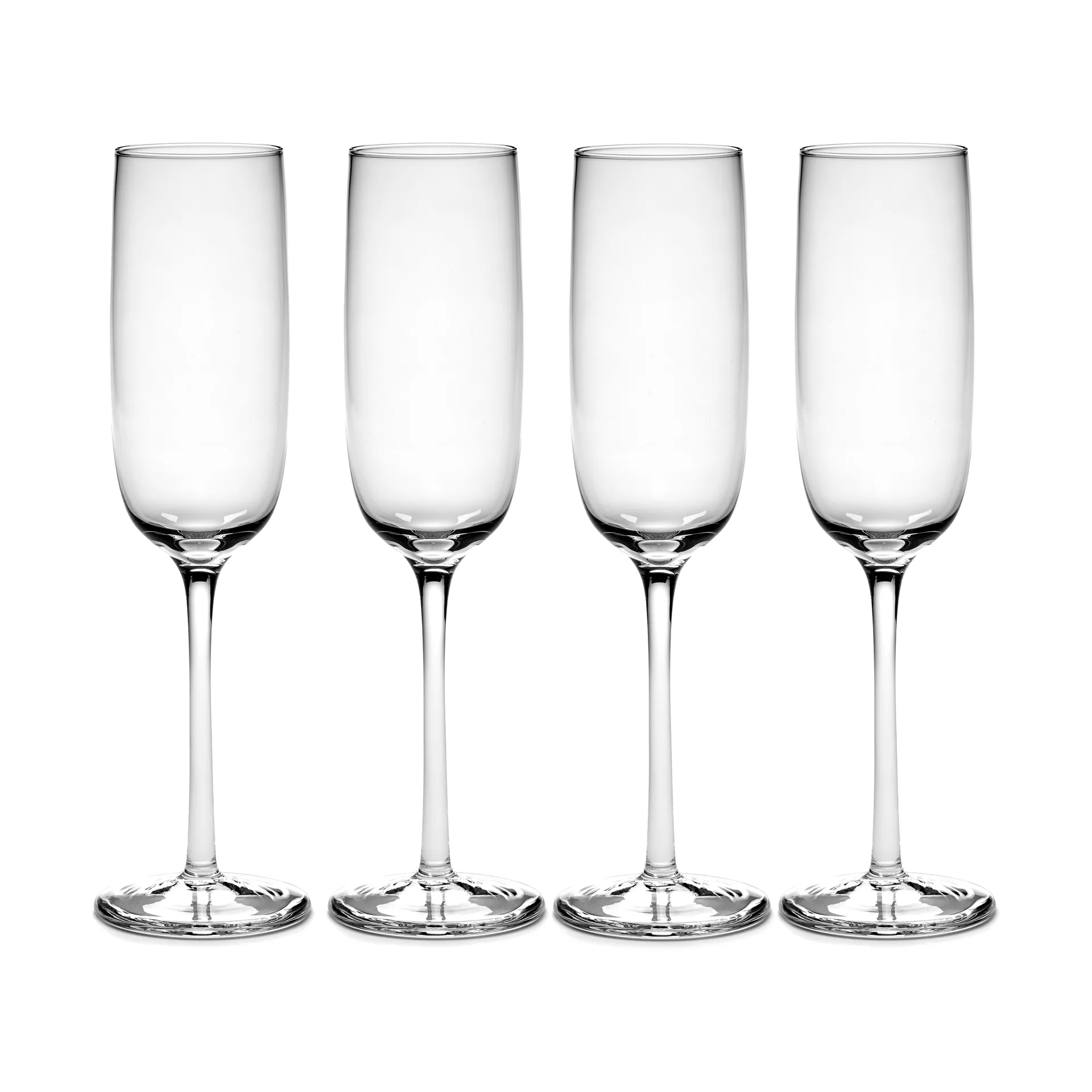 Passe-Partout champagneglas 15 cl 4-pack Klar Serax