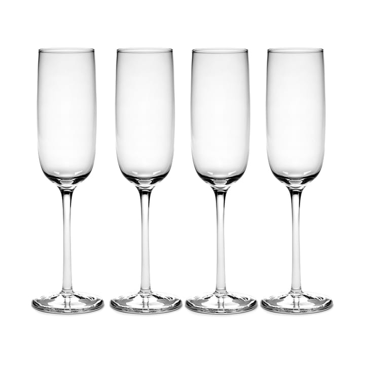 Passe-Partout champagneglas 15 cl 4-pack Klar - undefined - Serax