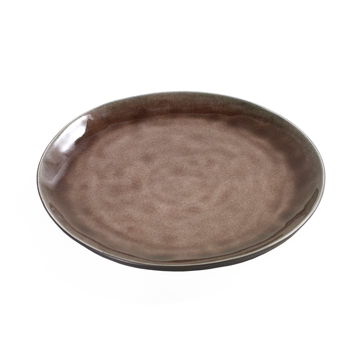 Pure assiett 20,5 cm - Brown - Serax