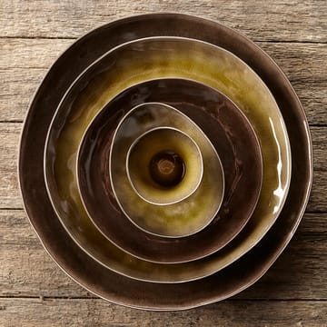 Pure assiett 20,5 cm - Brown - Serax
