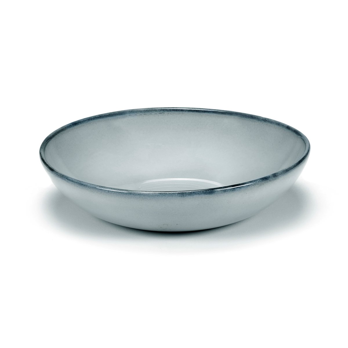 Serax Pure Blue Glazed djup tallrik 19,5 cm Blå | Skandinavisk Design | Djupa tallrikar | Blå