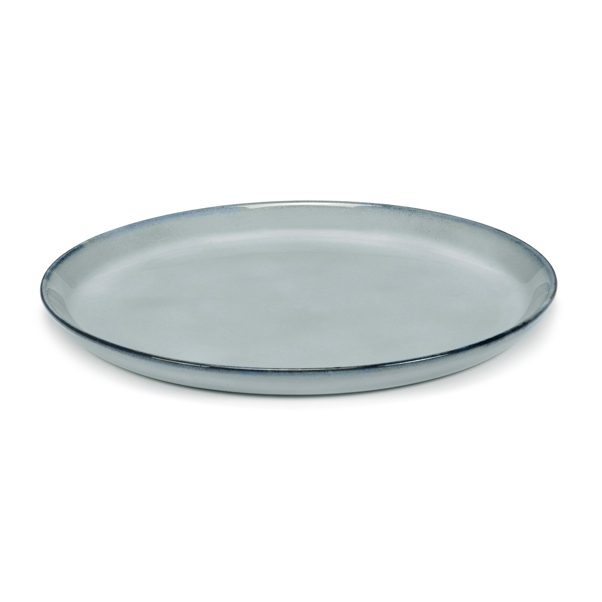 Serax Pure Blue Glazed tallrik 23,5 cm Blå | Skandinavisk Design | Mattallrikar | Blå