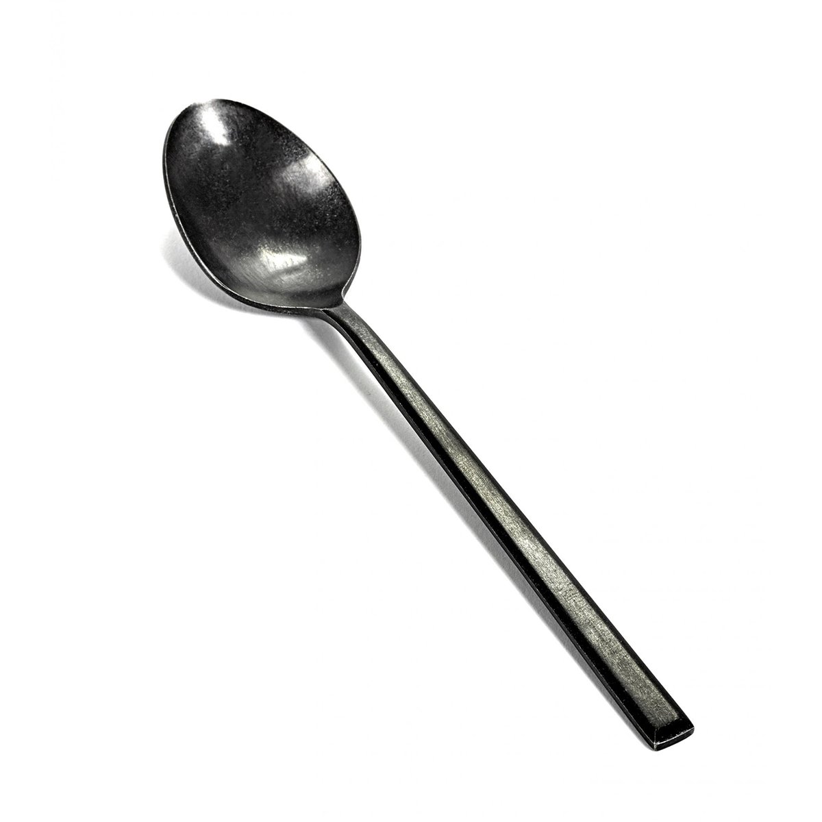 Serax Pure dessertsked Svart | Skandinavisk Design | Dessertbestick | Svart