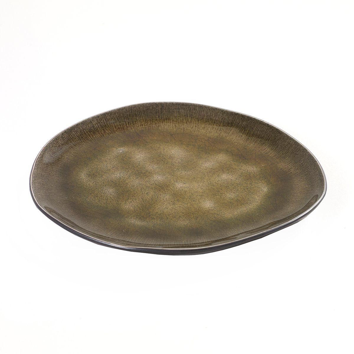 Serax Pure oval tallrik medium Green | Skandinavisk Design | Assietter | Grön