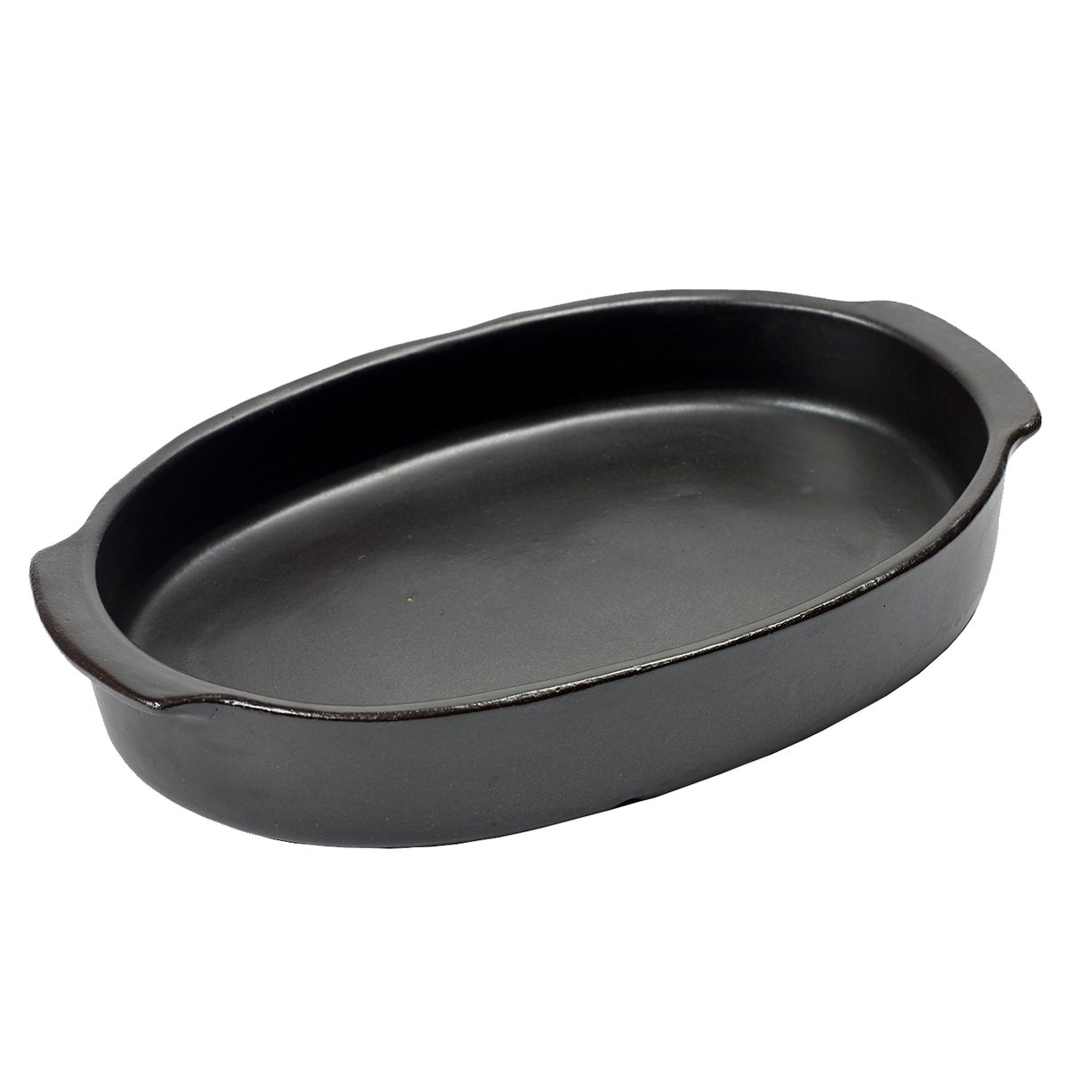 Serax Pure oval ugnsform L Black | Skandinavisk Design | Ugnsformar | Svart