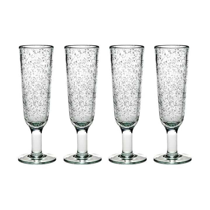 Pure Pascale champagneglas 4-pack Klar - undefined - Serax