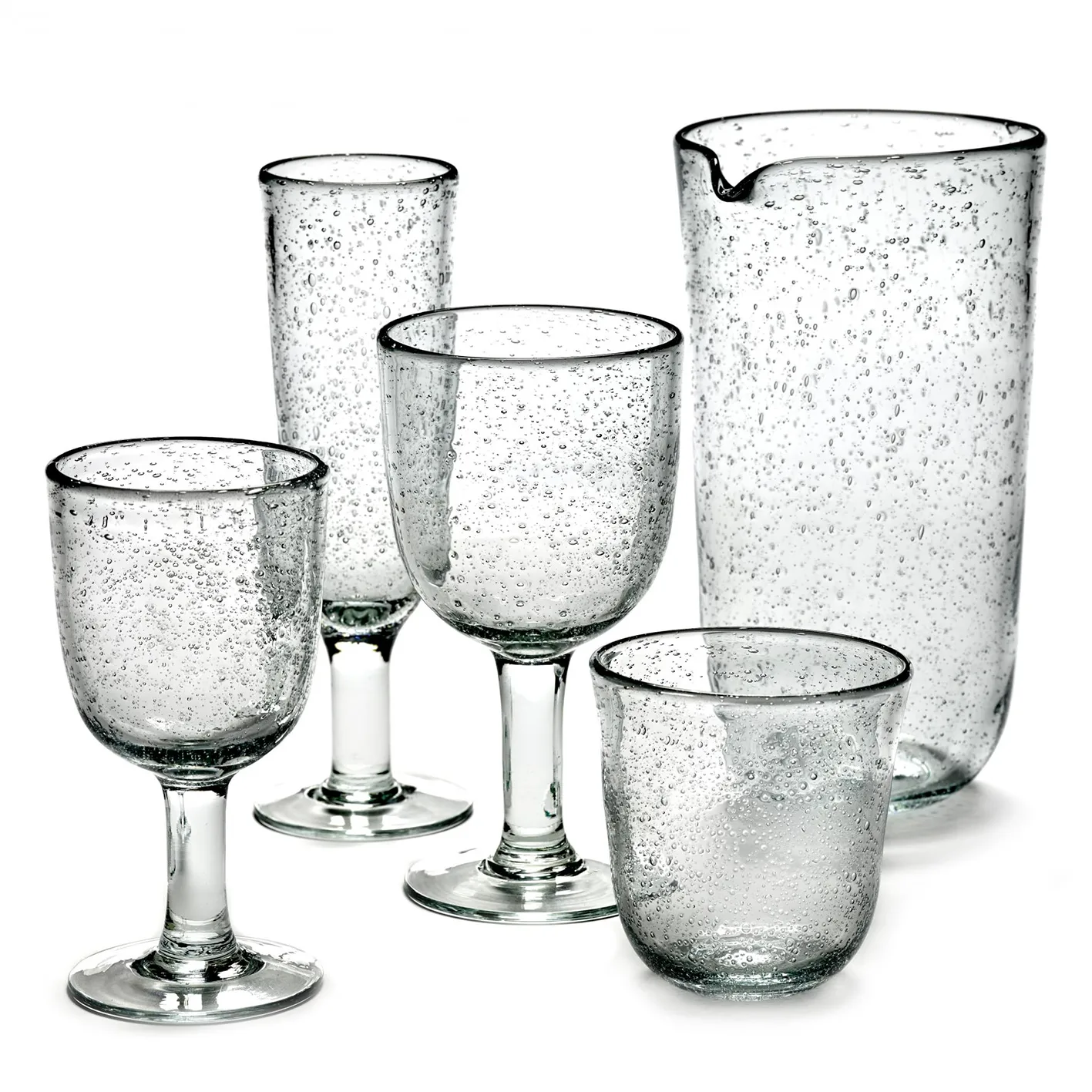 Pure Pascale rödvinsglas 4-pack Klar,  Serax