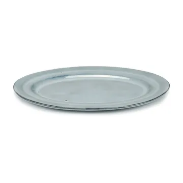 Pure serveringsskål oval glaserad - Blue - Serax