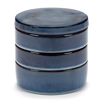 Pure skål 3 delar staplingsbara Ø14 cm - Dark Blue - Serax