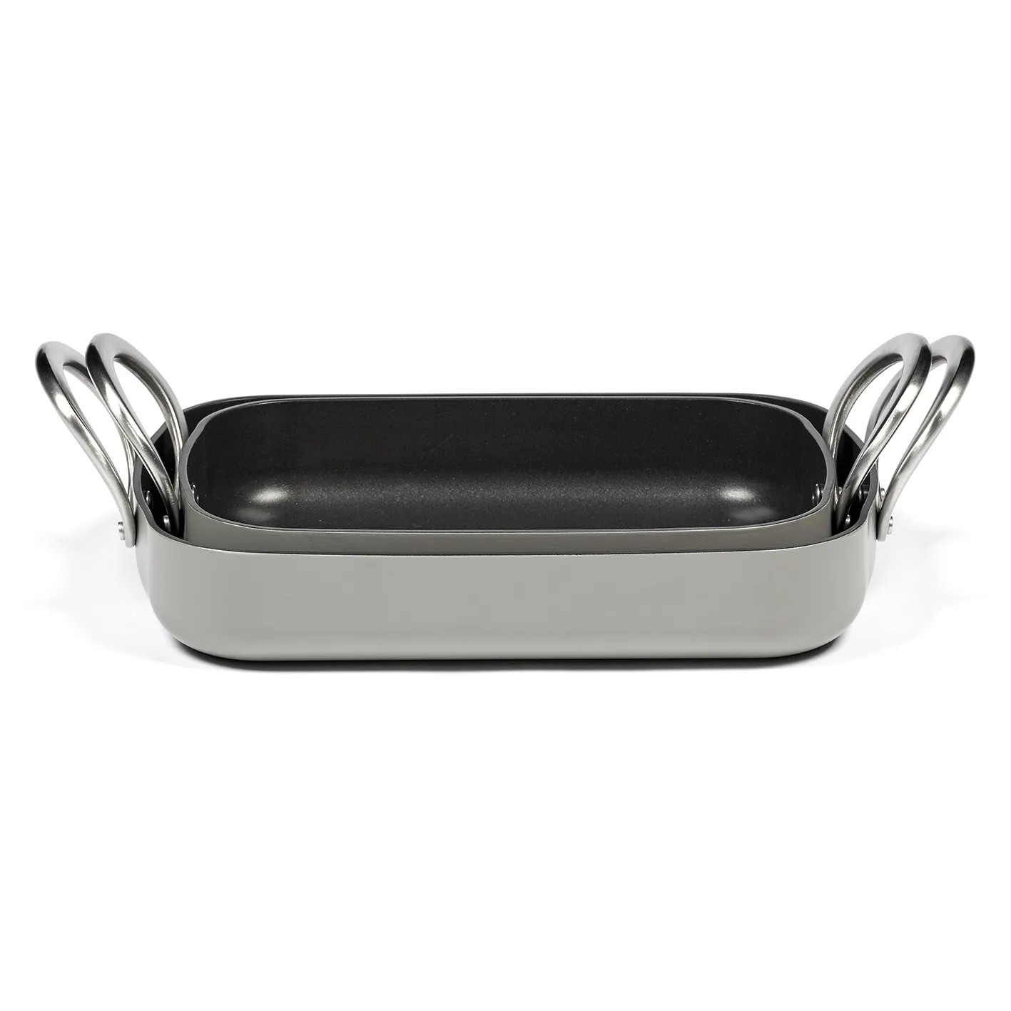 Pure ugnsform 23x34 cm, Stone grey Serax