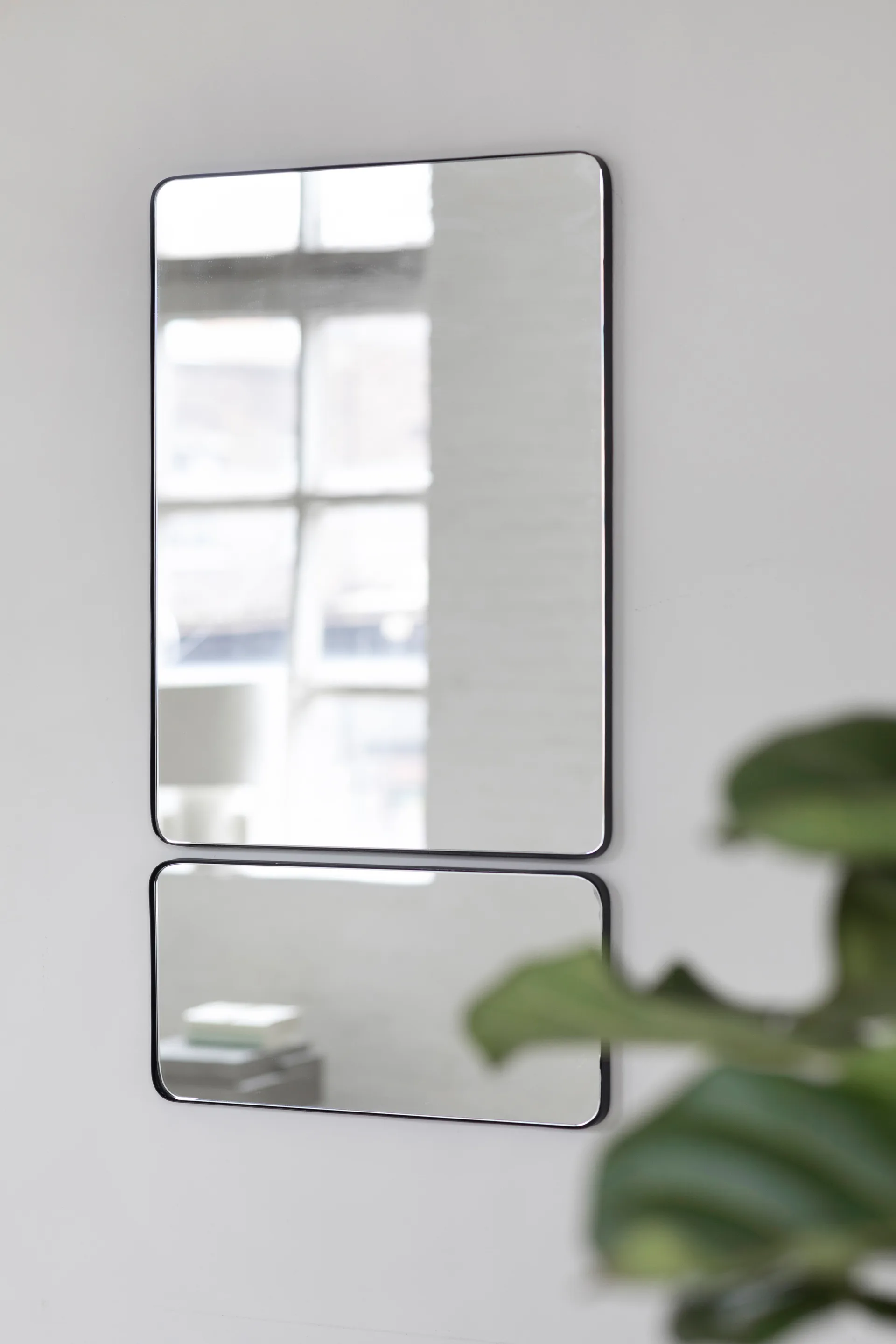 Serax spegel E 20x40 cm, Black Serax