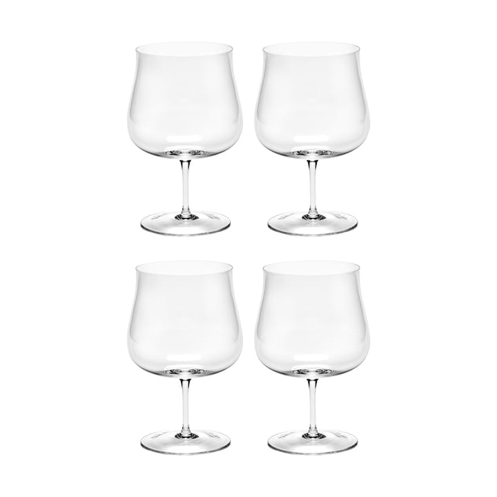 Silhouette Bourgogne vinglas 73 cl 4-pack - Clear - Serax