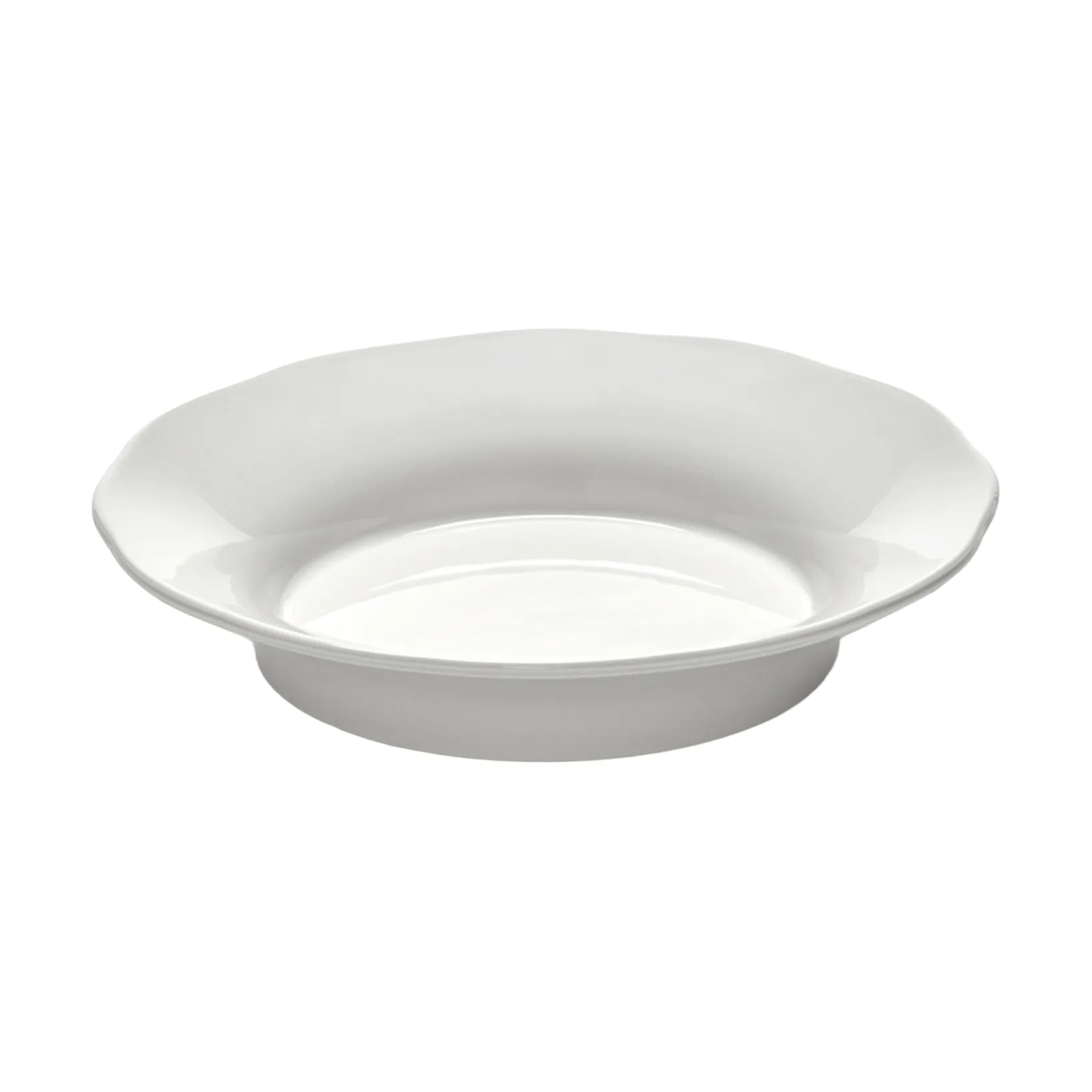 Silhouette djup sidotallrik L Ø18,5 cm 4-pack, White Serax