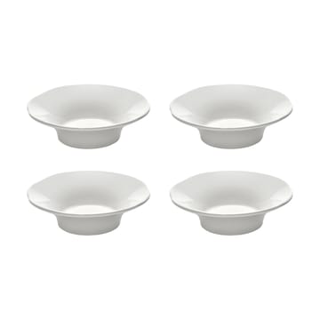 Silhouette djup sidotallrik S Ø10,5 cm 4-pack - White - Serax