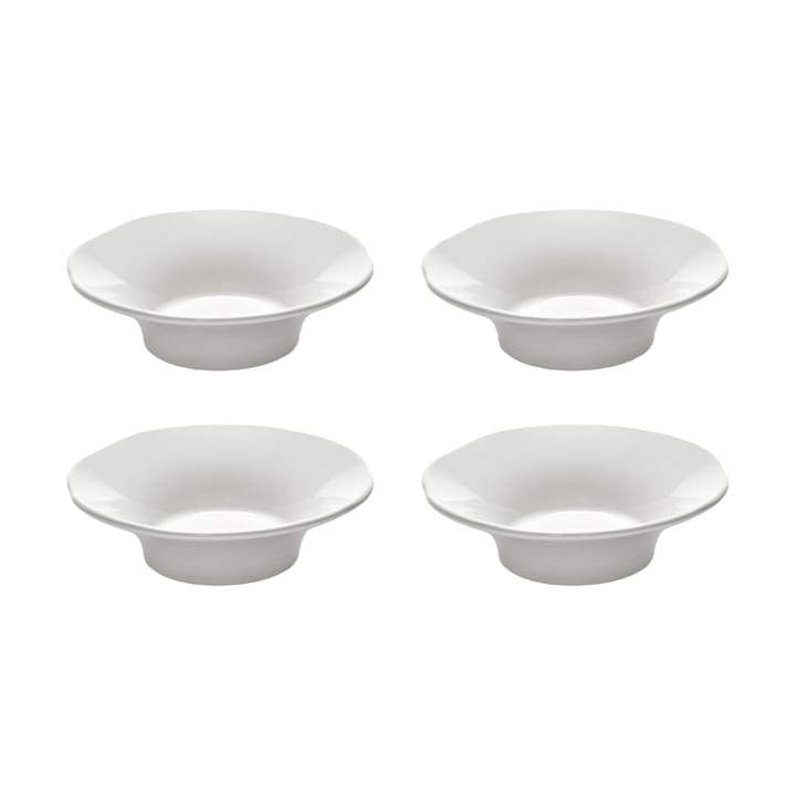 Silhouette djup sidotallrik S Ø10,5 cm 4-pack - White - Serax