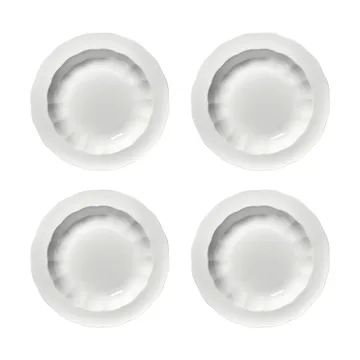 Silhouette djup tallrik M Ø23,7 cm 4-pack - White - Serax