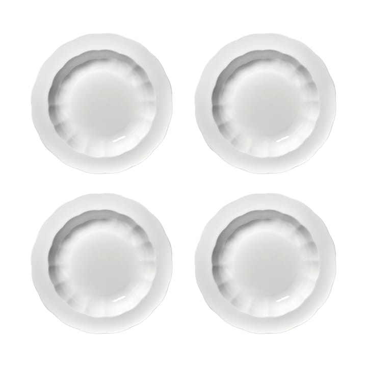 Silhouette djup tallrik M Ø23,7 cm 4-pack - White - Serax