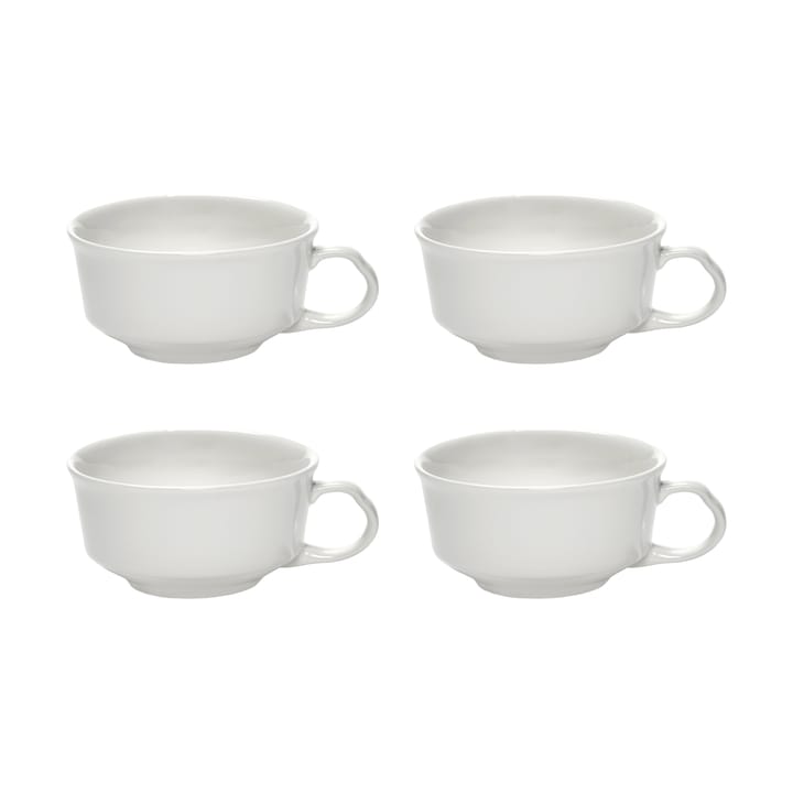 Silhouette espressokopp 10 cl 4-pack - White - Serax