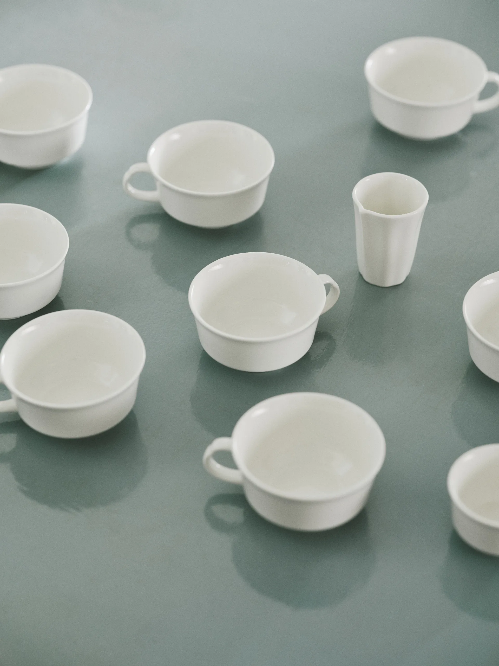 Silhouette espressokopp 10 cl 4-pack, White Serax