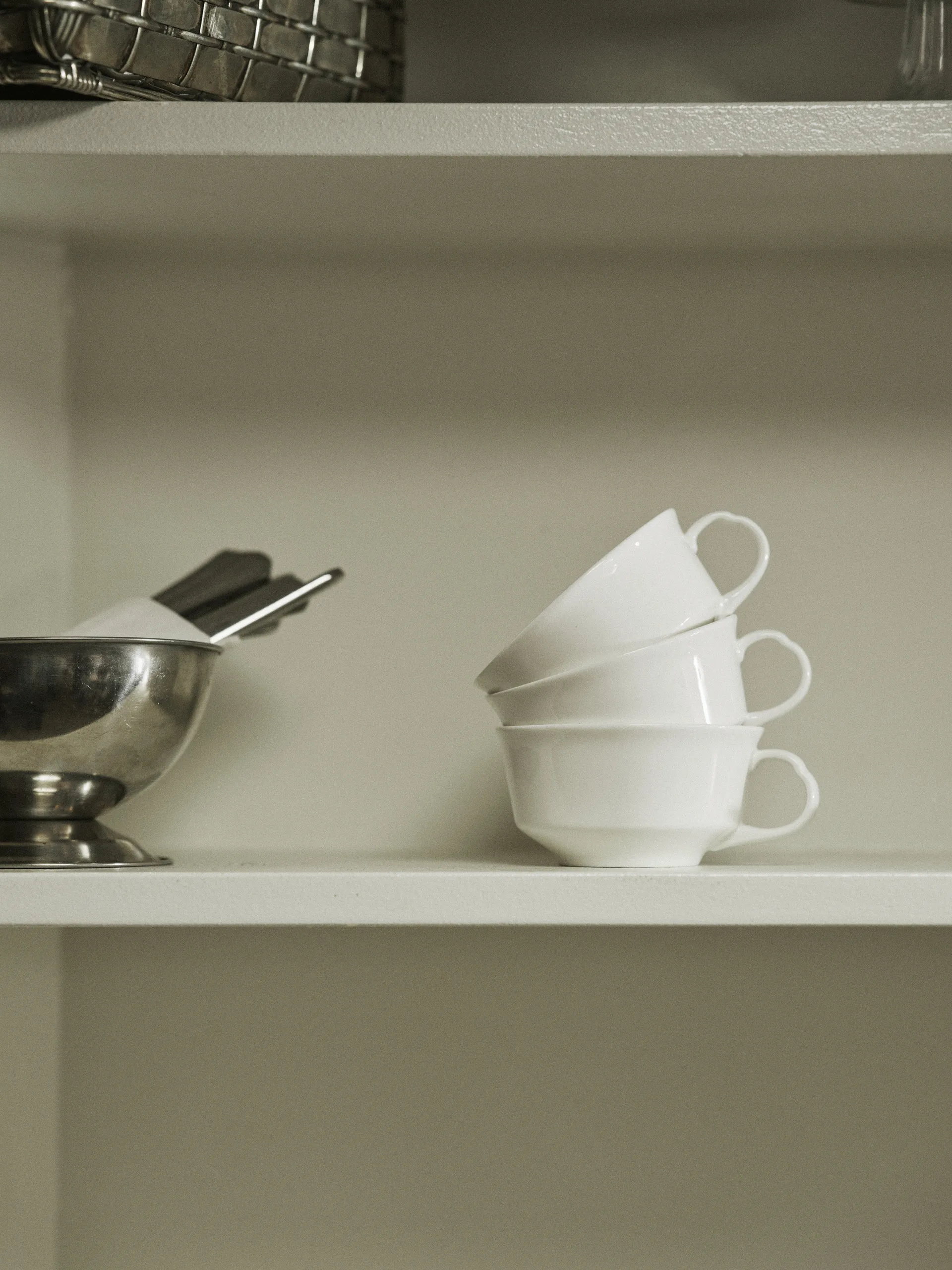 Silhouette espressokopp 10 cl 4-pack, White Serax