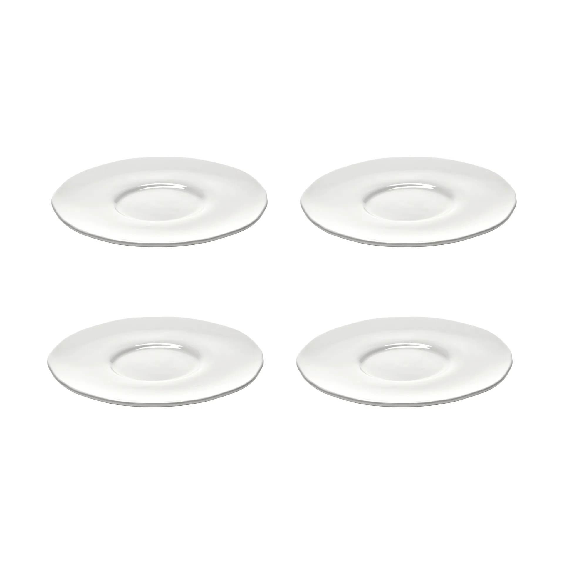Silhouette fat till kaffekopp Ø12,7 cm 4-pack, White Serax