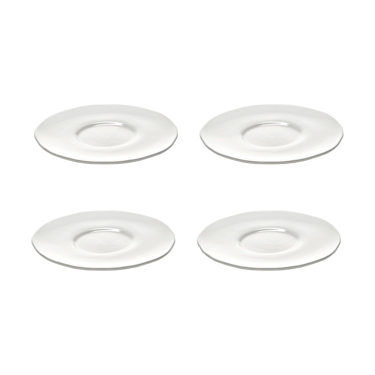 Serax Silhouette fat till kaffekopp 12,7 cm 4-pack White