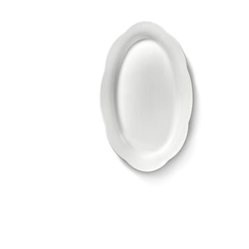 Silhouette oval djup tallrik M 15x24,5 cm 2-pack - White - Serax