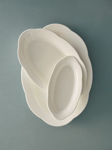Silhouette oval djup tallrik S 10x18,5 cm 2-pack - White - Serax