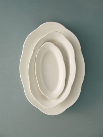 Silhouette oval djup tallrik S 10x18,5 cm - White - Serax