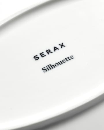 Silhouette oval tallrik S 10x18,5 cm 4-pack - White - Serax