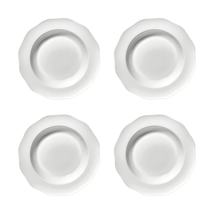 Silhouette pasta tallrik Ø22 cm 4-pack - White - Serax