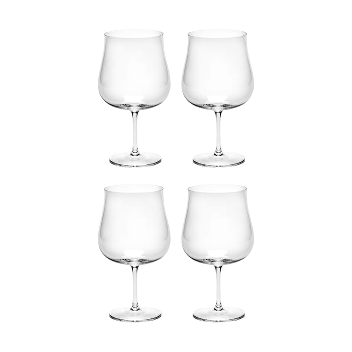 Silhouette rödvinsglas 69 cl 4-pack - Clear - Serax