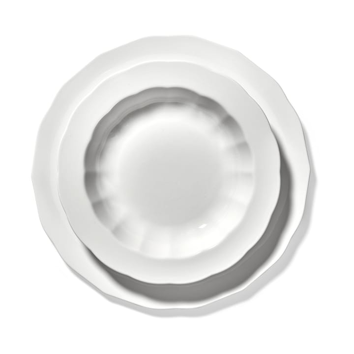 Silhouette tallrik L Ø26 cm 4-pack, White Serax